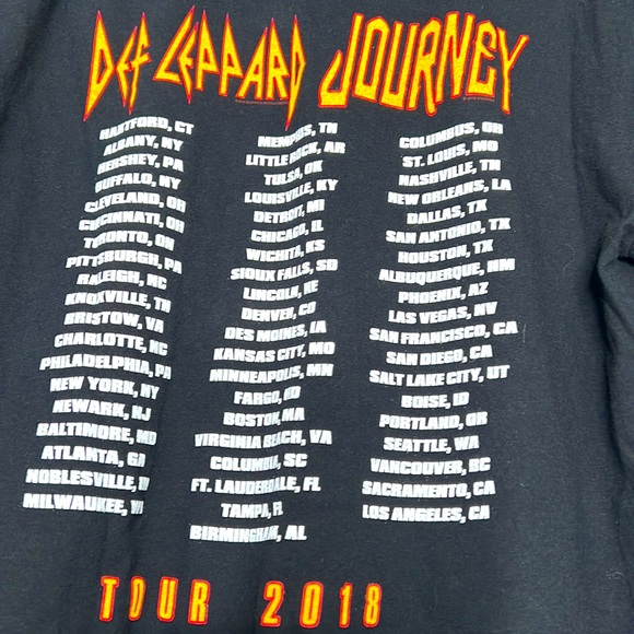 Def Leppard tour shirt - Picture 4 of 5